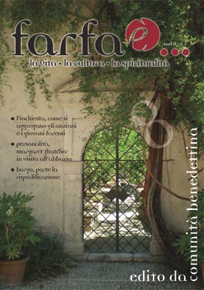 Copertina della rivista anno II n. 8 agosto - 2008