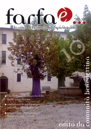 Copertina della rivista anno II n. 10 novembre - 2008