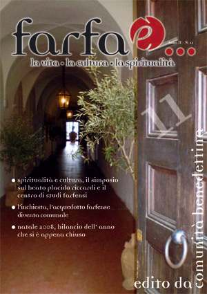 Copertina della rivista anno II n. 11 dicembre - 2008