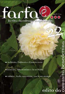 Copertina della rivista anno VI n. 22 maggio - 2012