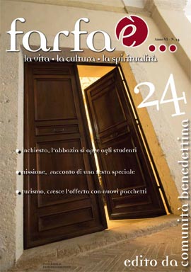 Copertina della rivista anno VI n. 24 dicembre - 2012