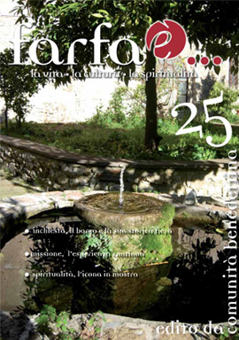 Copertina della rivista anno VI n. 25 gennaio - 2013