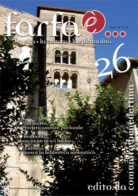 Copertina della rivista anno VI n. 26 aprile - 2013